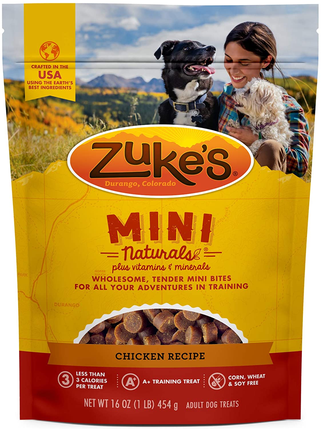 Zukes Mini Naturals Training Dog Treats